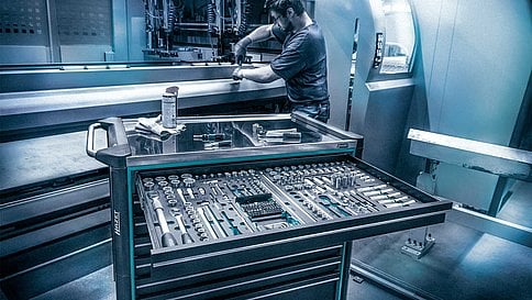 HAZET Produktionshalle in Remscheid, Deutschland