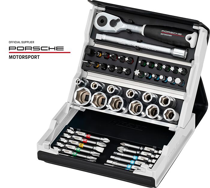 HAZET 2200SC-2-PD SmartCase Steckschlüsselsatz, 50 teilig, Racing Tool Line