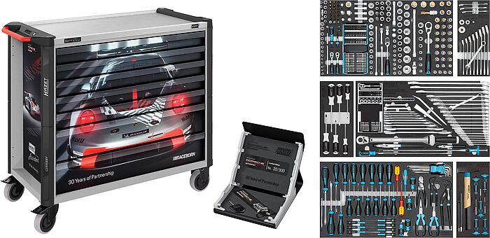 HAZET 179NXXL-7/430PD Assistent 179NXXL, 430 Werkzeuge, Racing Tool Line